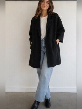 Willow & Thread Women's 3/4 Sleeve Thick Knit Jacket